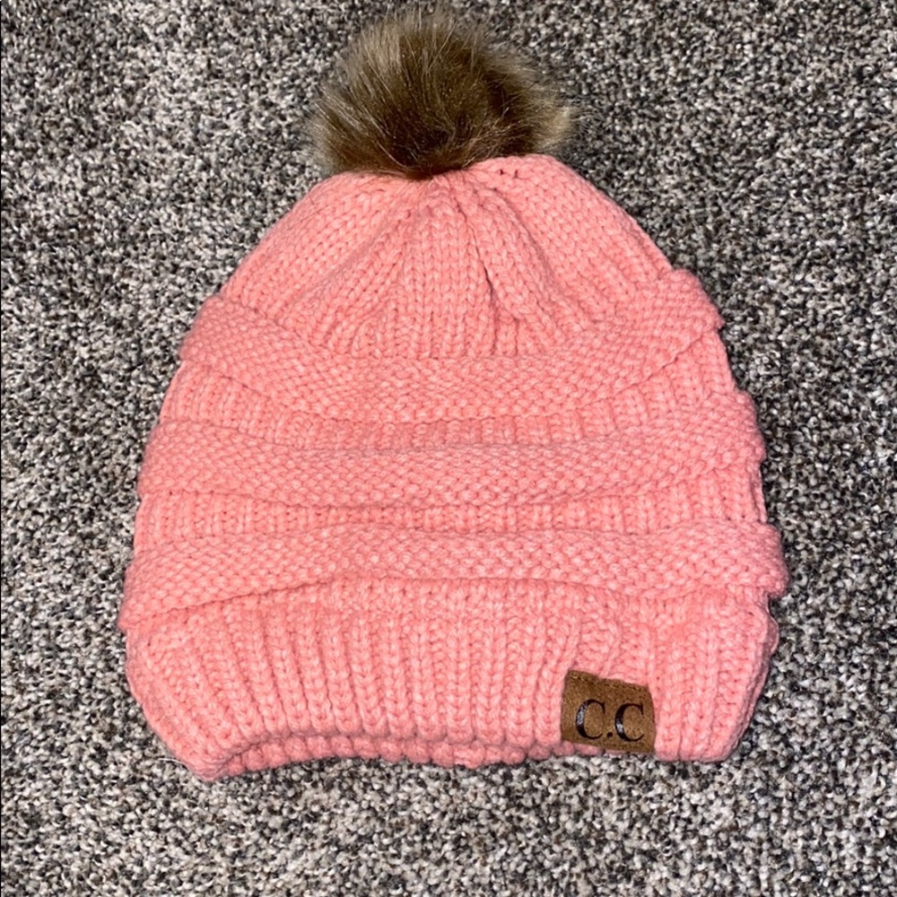 Pink CC hat